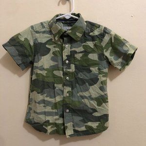 Place Est. 1989 Boys Polo Short Sleeves Camouflage